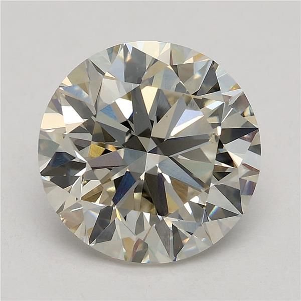 3.01ct K VS1 Very Good Cut Round Lab Grown Diamond