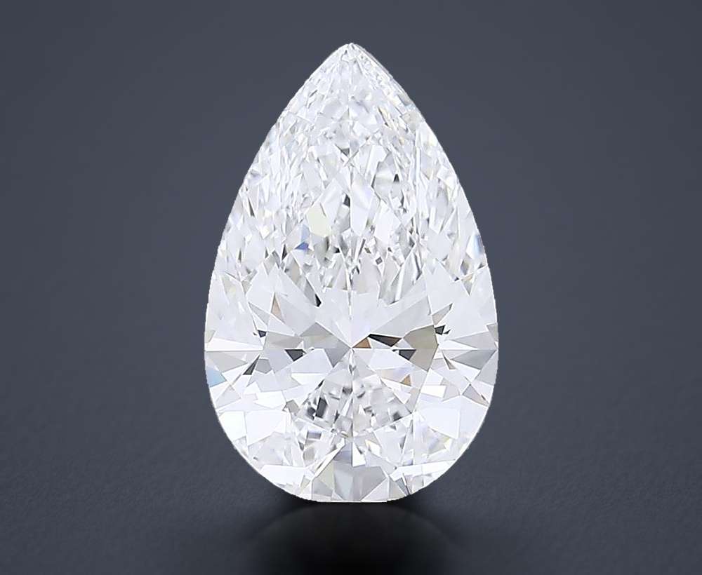 10.82 Carat Pear Lab Diamond
