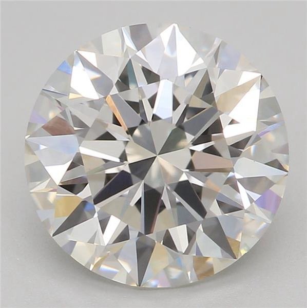 2.47ct F VVS2 Rare Carat Ideal Cut Round Lab Grown Diamond