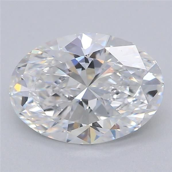 1.26ct D VVS2 Very Good Cut Oval Lab Grown Diamond