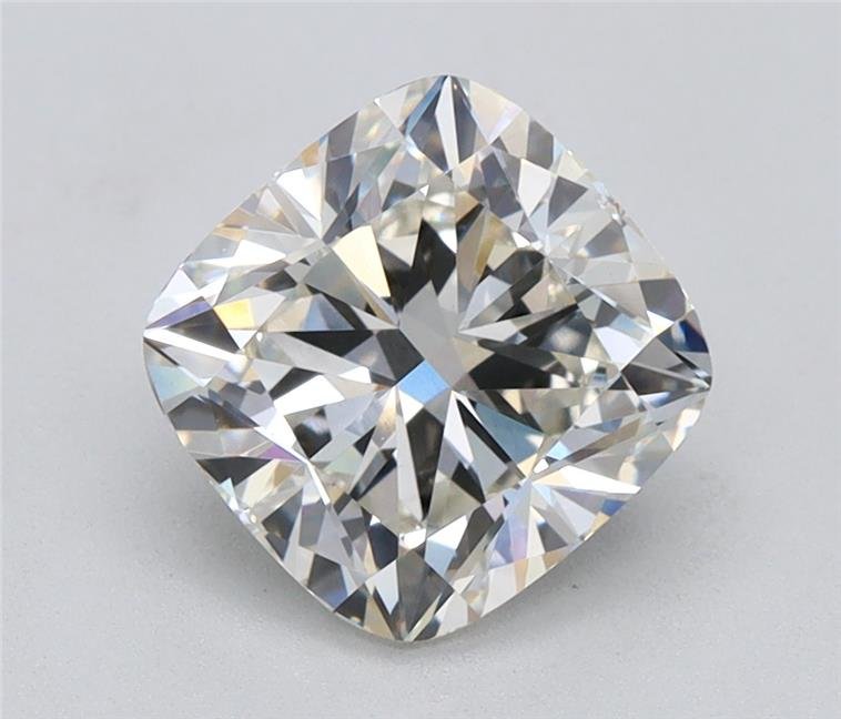 2.34ct I VVS2 Rare Carat Ideal Cut Cushion Lab Grown Diamond