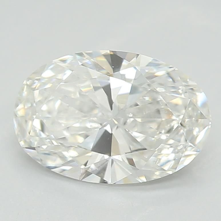 0.73ct E VVS2 Rare Carat Ideal Cut Oval Lab Grown Diamond