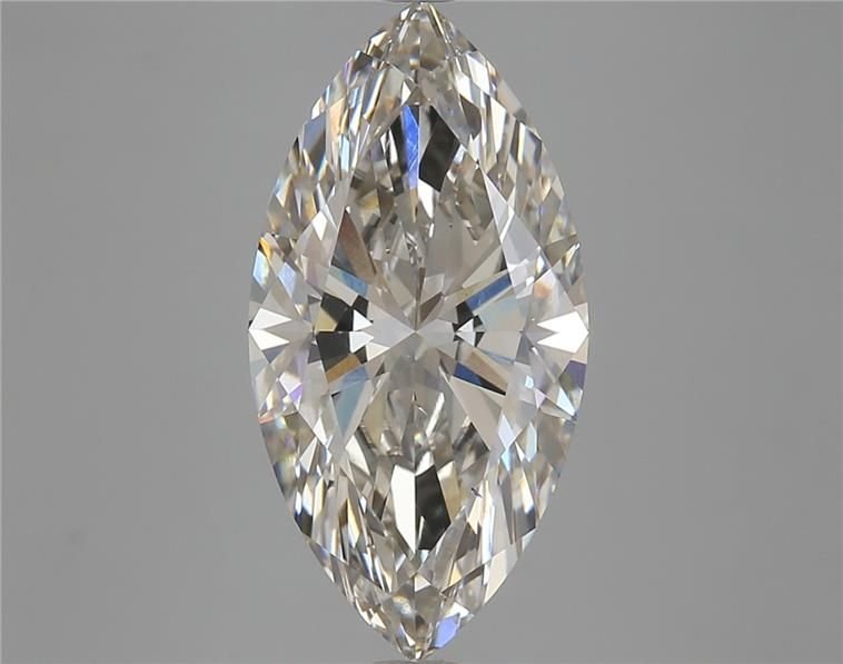 5.01ct H VS2 Rare Carat Ideal Cut Marquise Lab Grown Diamond