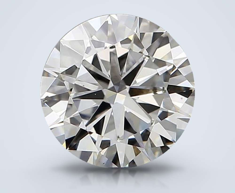 0.90 Carat Round Natural Diamond