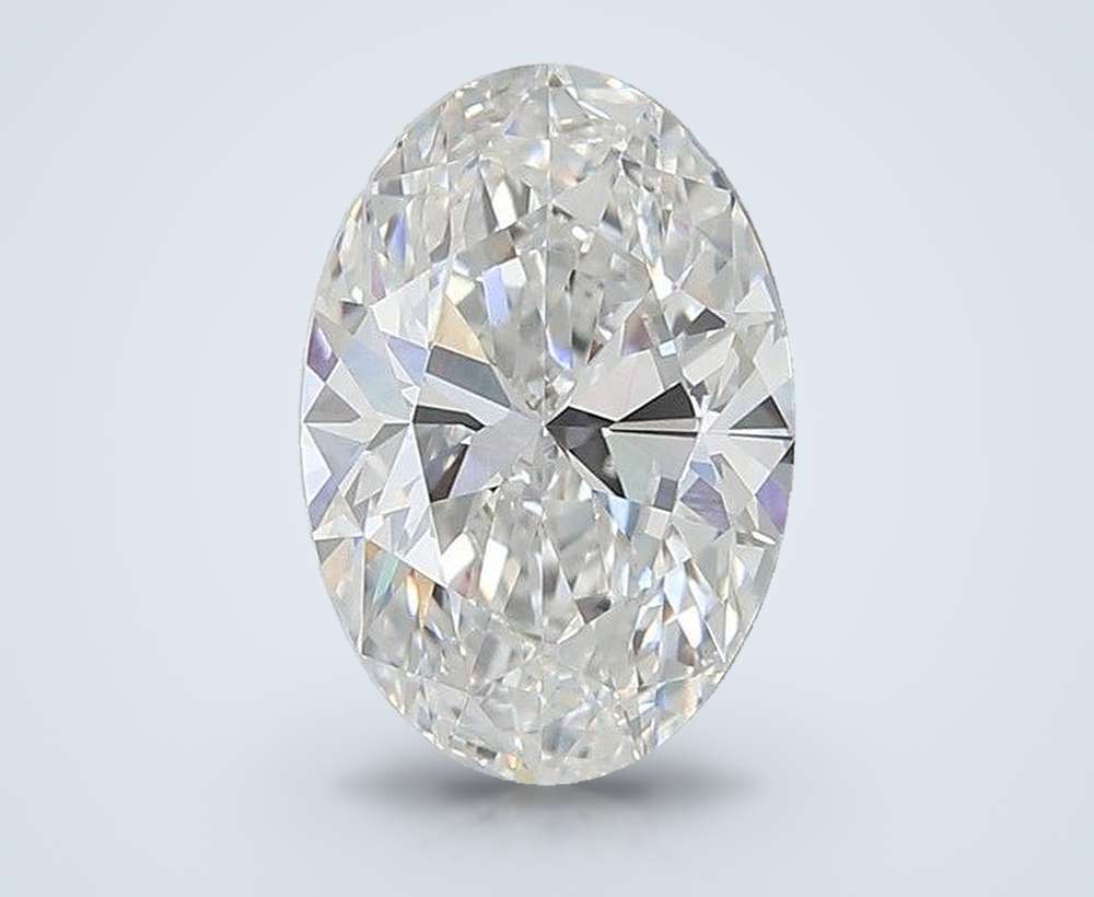 2.45 Carat Oval Lab Diamond