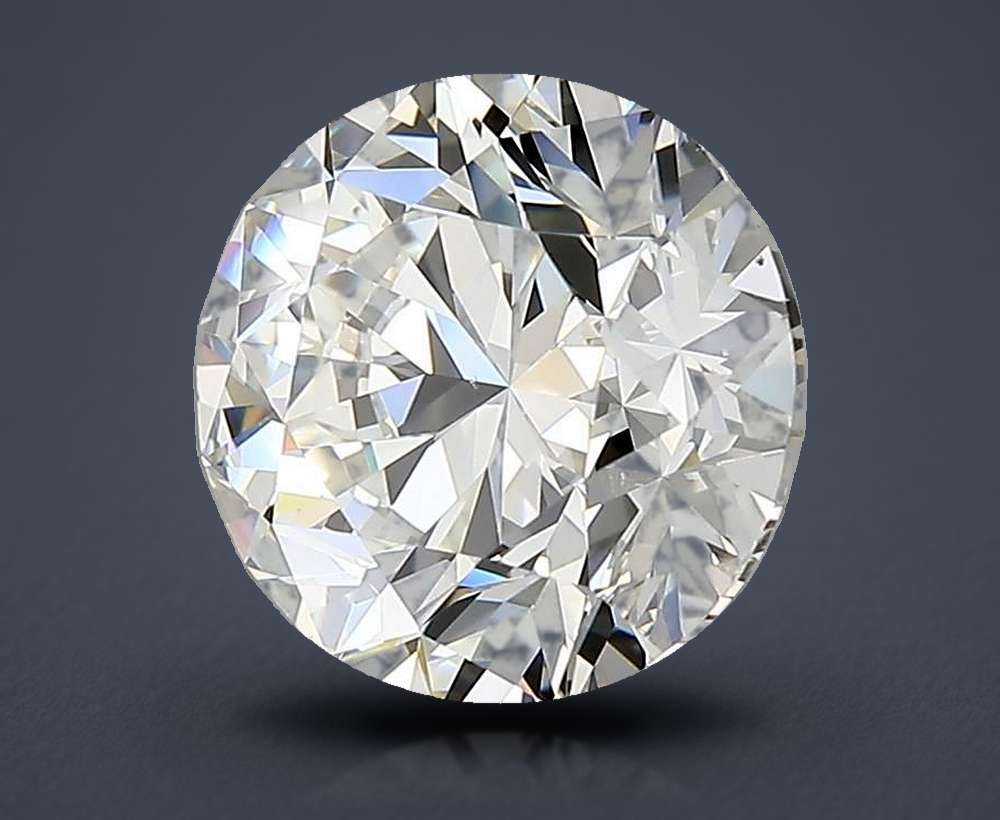 3.01 Carat Round Natural Diamond