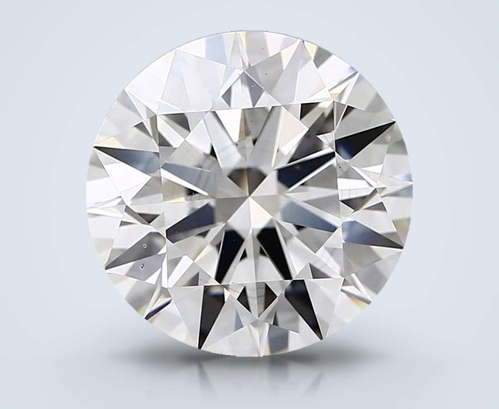 6.26 Carat Round Lab Diamond