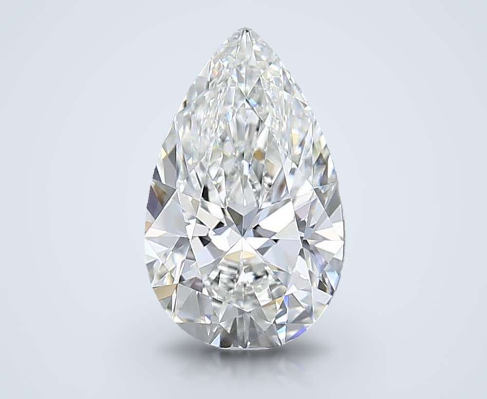 1.50 Carat Pear Lab Diamond