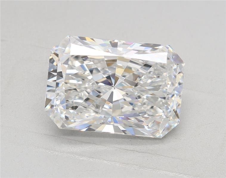 1.31ct E VVS2 Rare Carat Ideal Cut Radiant Lab Grown Diamond