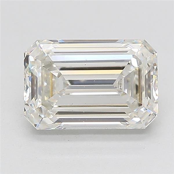 1.64ct H VS1 Rare Carat Ideal Cut Emerald Lab Grown Diamond