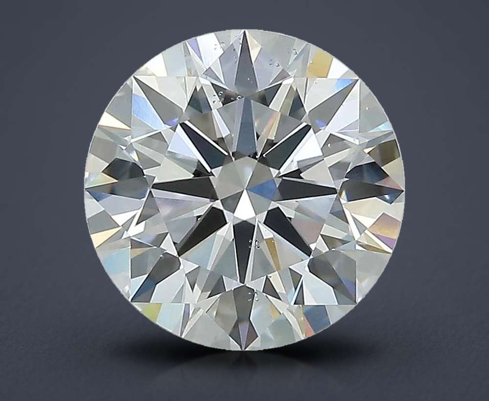 3.08 Carat Round Lab Diamond