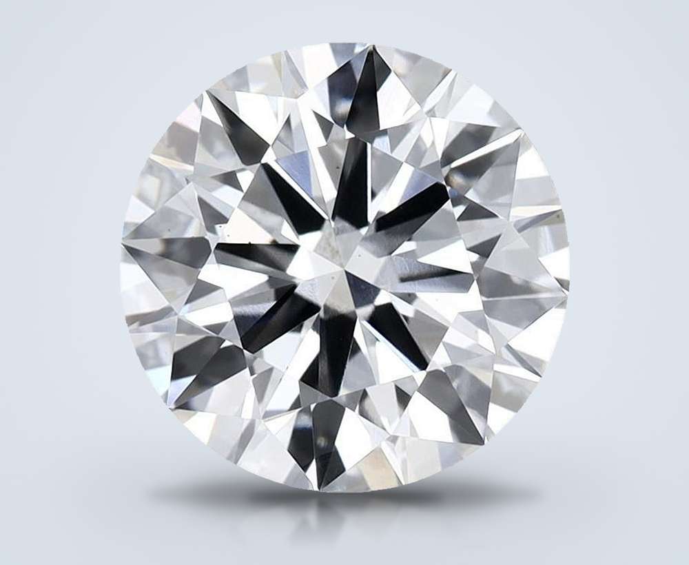 3.79 Carat Round Lab Diamond