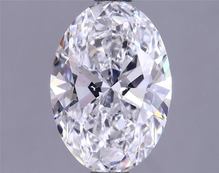 1.67 Carat Oval Lab Diamond