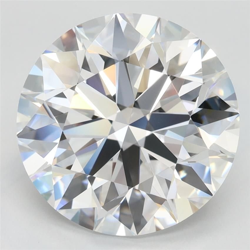 5.02ct D VVS1 Rare Carat Ideal Cut Round Lab Grown Diamond