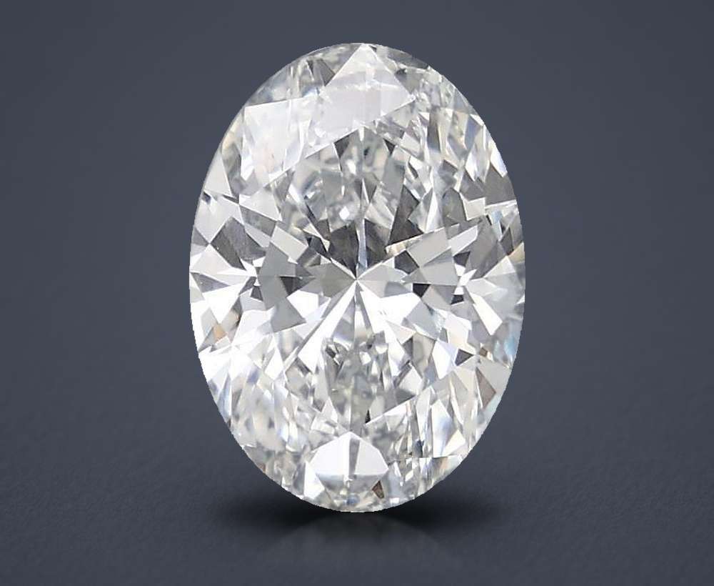 3.02 Carat Oval Lab Diamond