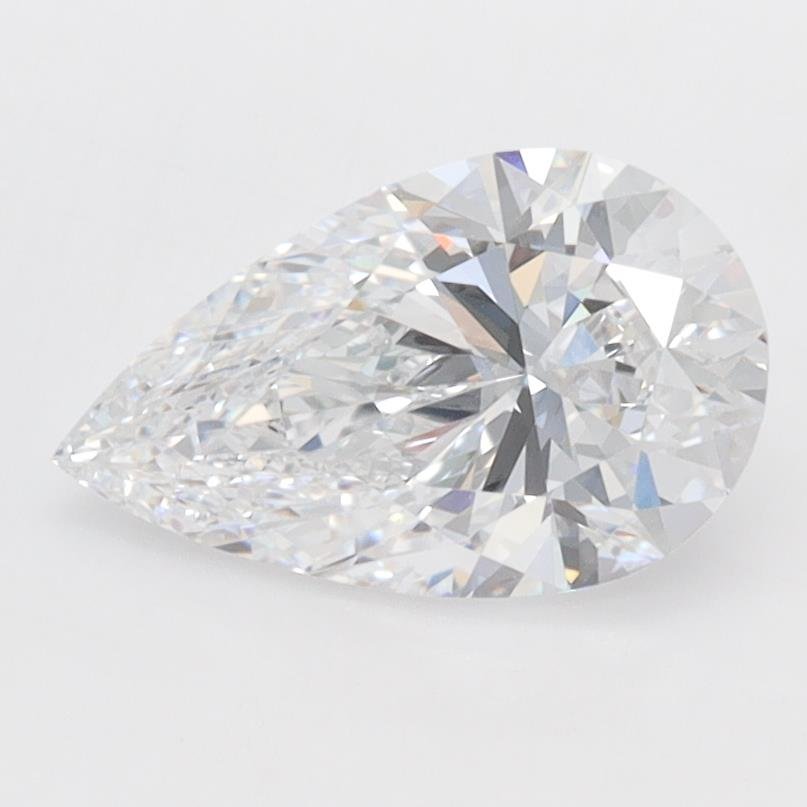 1.35ct D VS1 Rare Carat Ideal Cut Pear Lab Grown Diamond