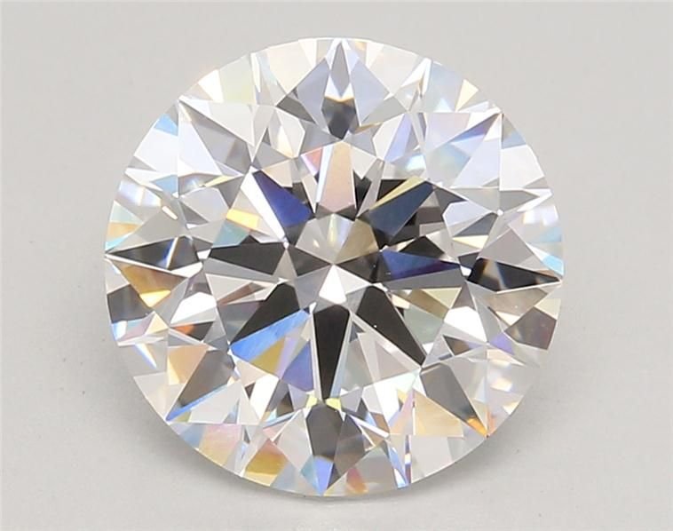 3.88ct E VVS2 Rare Carat Ideal Cut Round Lab Grown Diamond