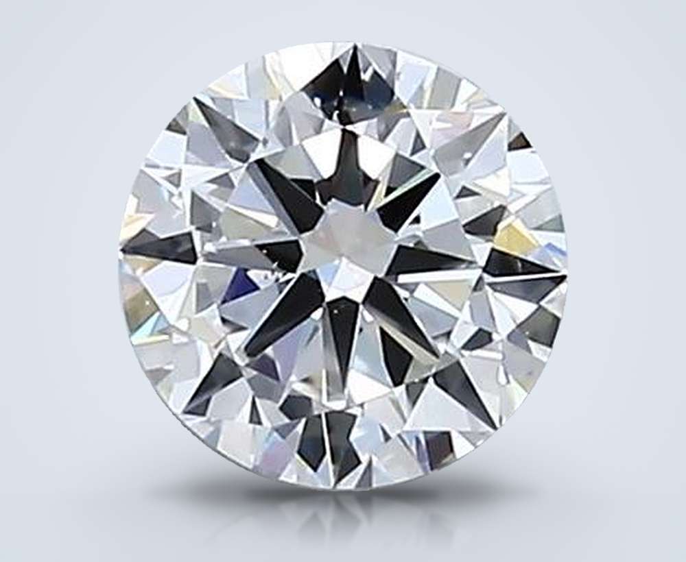 0.54 Carat Round Natural Diamond