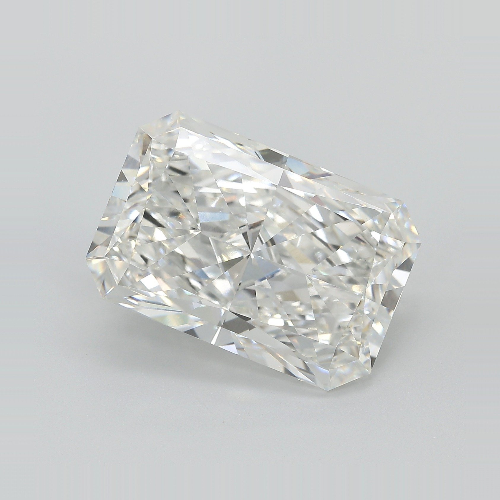 12.06ct F VVS2 Rare Carat Ideal Cut Radiant Lab Grown Diamond