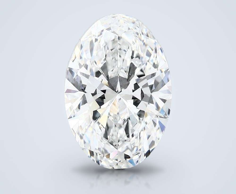 5.09 Carat Oval Lab Diamond