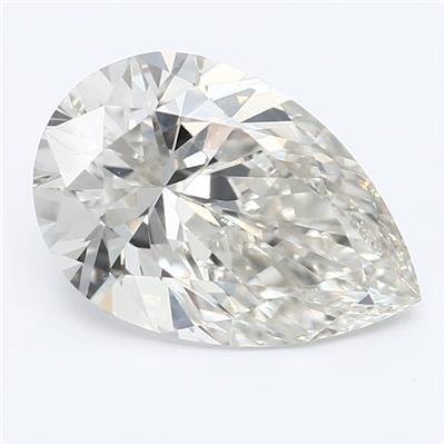 1.28ct K VVS2 Rare Carat Ideal Cut Pear Lab Grown Diamond