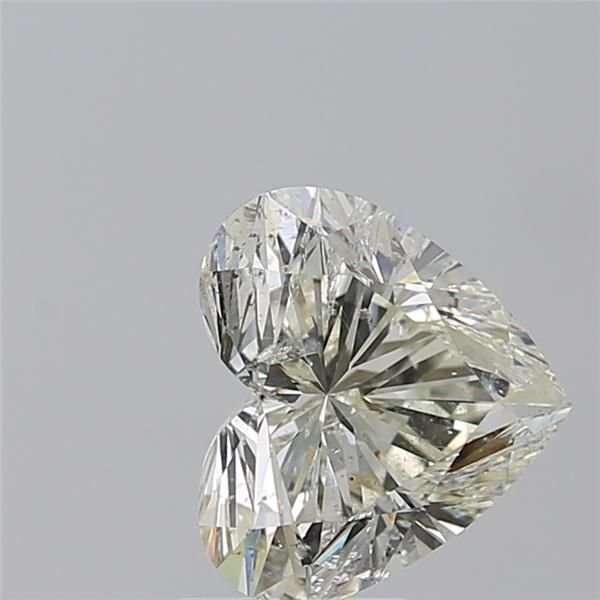 3.04ct J SI2 Rare Carat Ideal Cut Heart Diamond