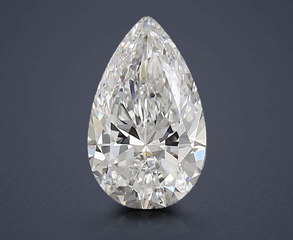 0.70 Carat Pear Natural Diamond