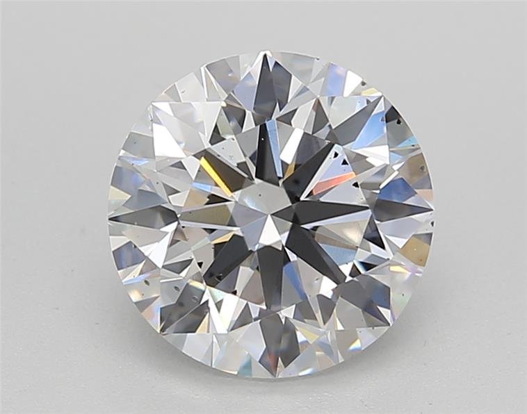 2.40ct D SI1 Rare Carat Ideal Cut Round Lab Grown Diamond