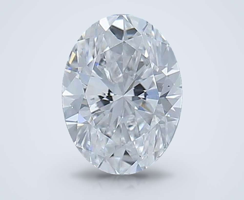 0.50 Carat Oval Natural Diamond