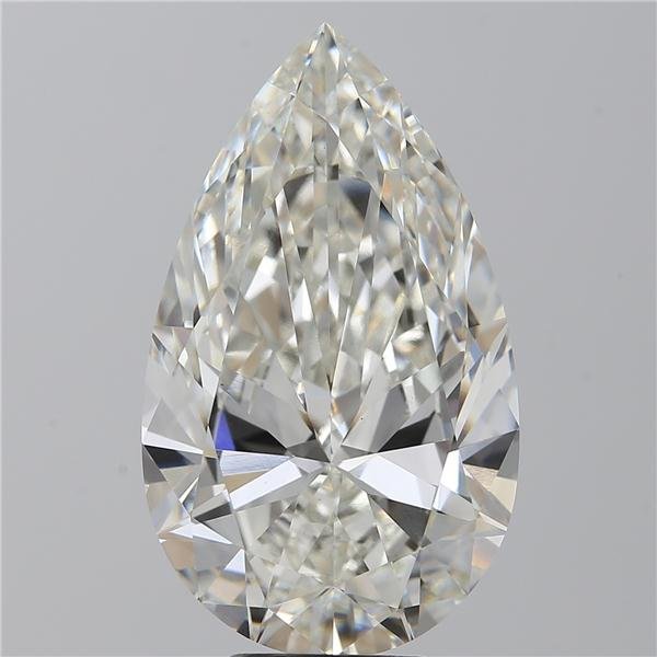 6.53 Carat Pear Lab Diamond