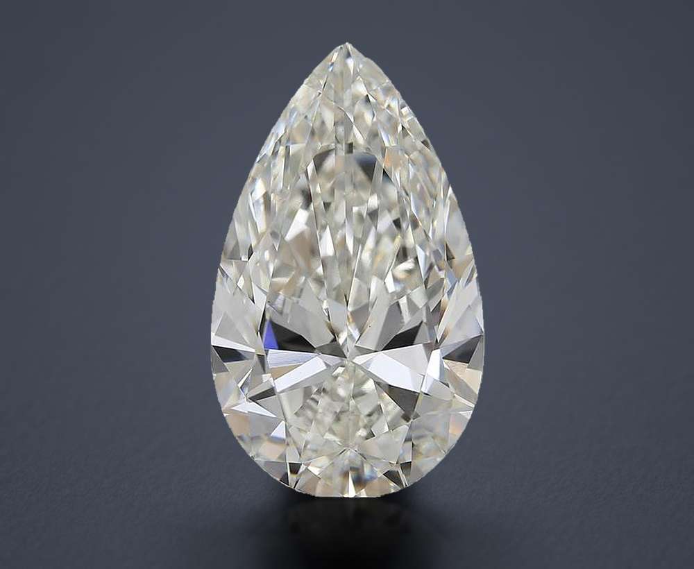 6.53 Carat Pear Lab Diamond