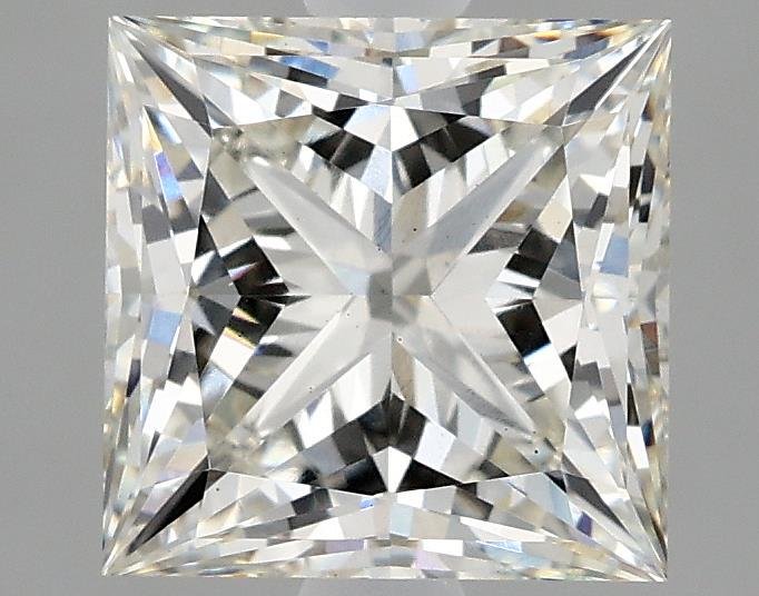 2.61ct H VS1 Rare Carat Ideal Cut Princess Lab Grown Diamond