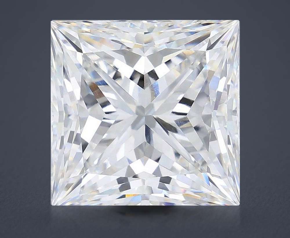 6.08 Carat Princess Lab Diamond