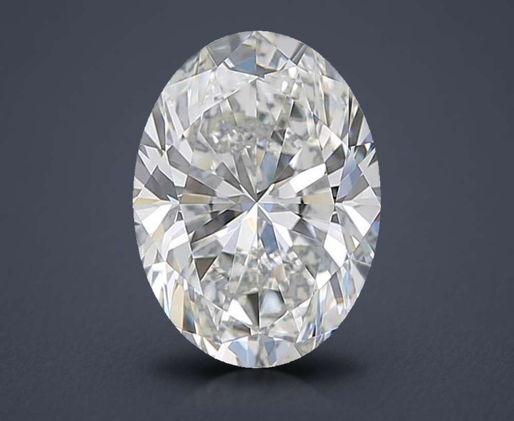 1.50 Carat Oval Natural Diamond