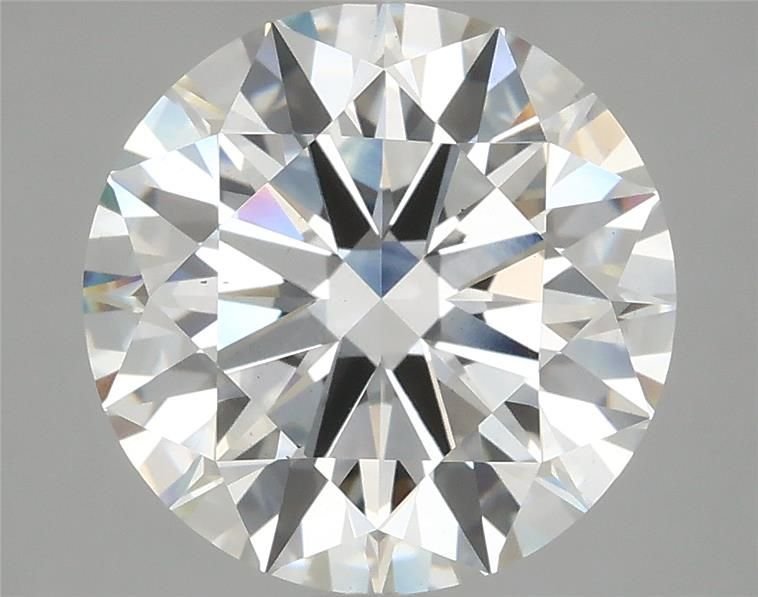 3.83ct H VS2 Rare Carat Ideal Cut Round Lab Grown Diamond