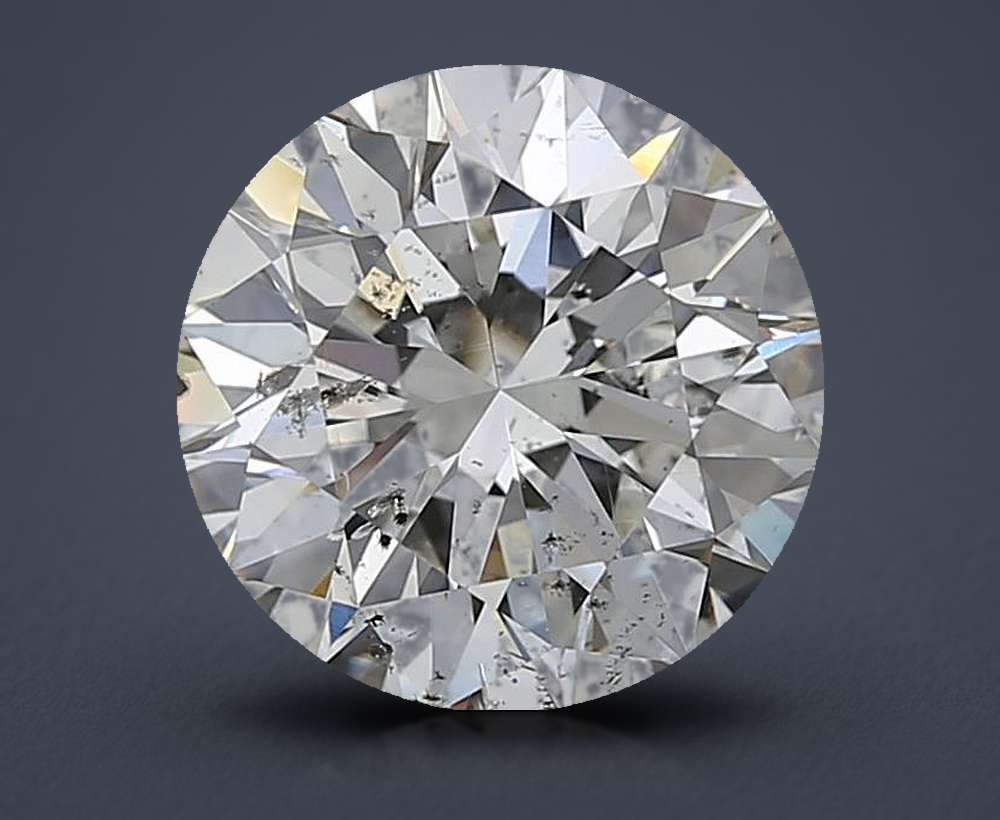 3.52 Carat Round Natural Diamond