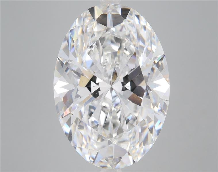 10.77ct F VS2 Rare Carat Ideal Cut Oval Lab Grown Diamond