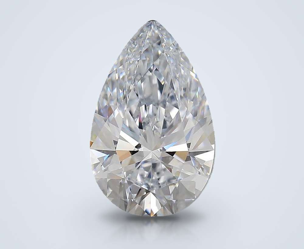 4.02 Carat Pear Lab Diamond