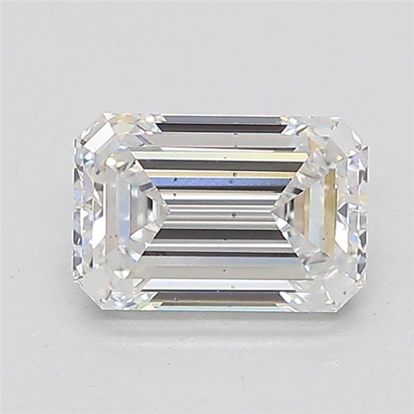 1.11ct D VS2 Rare Carat Ideal Cut Emerald Lab Grown Diamond