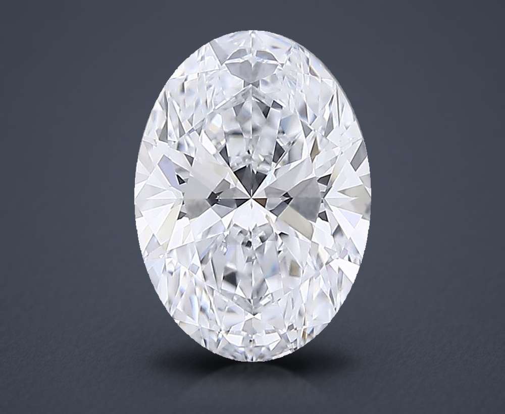 2.06 Carat Oval Lab Diamond