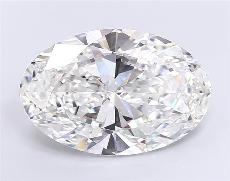 15.07ct F VVS2 Rare Carat Ideal Cut Oval Lab Grown Diamond