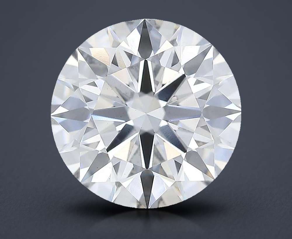 6.33 Carat Round Lab Diamond