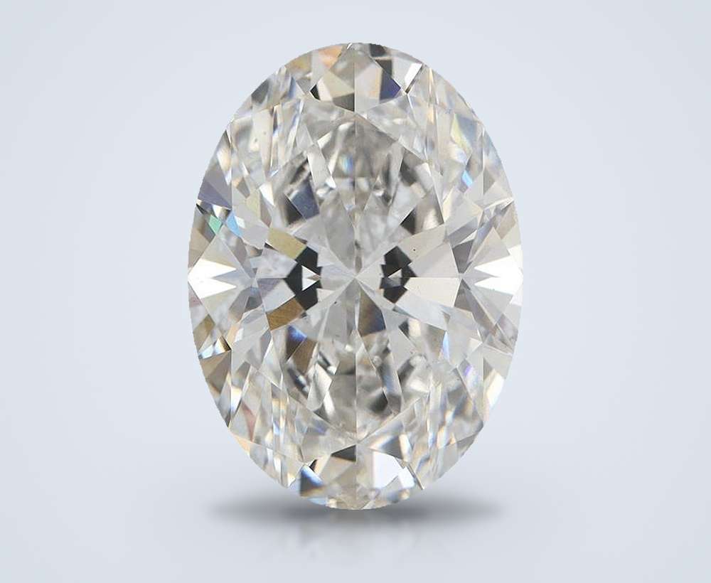 7.01 Carat Oval Lab Diamond