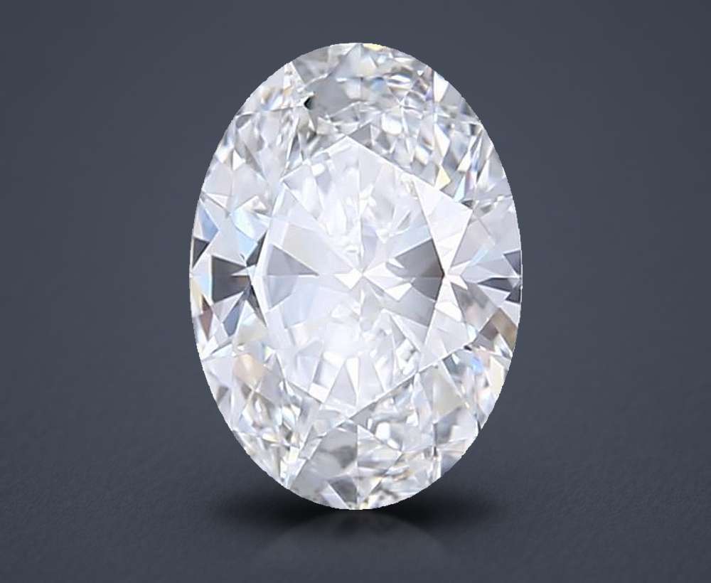 1.41 Carat Oval Lab Diamond