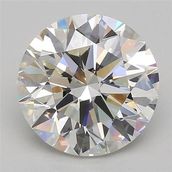 4.53ct I SI1 Rare Carat Ideal Cut Round Diamond