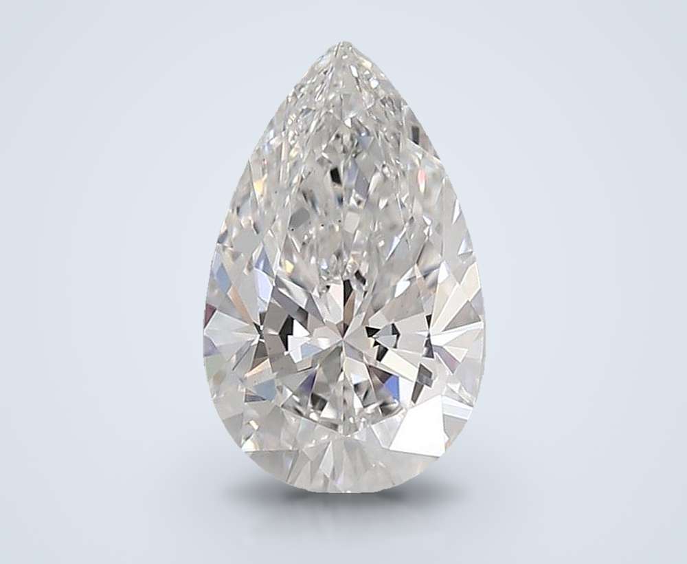 2.43 Carat Pear Lab Diamond