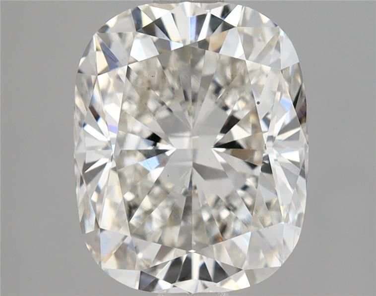 2.26ct H VS2 Rare Carat Ideal Cut Cushion Lab Grown Diamond