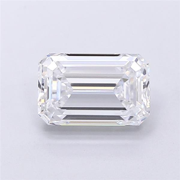 1.63ct D VS1 Rare Carat Ideal Cut Emerald Lab Grown Diamond