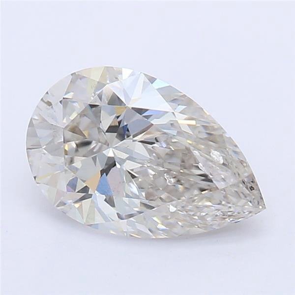0.70ct G SI2 Rare Carat Ideal Cut Pear Lab Grown Diamond