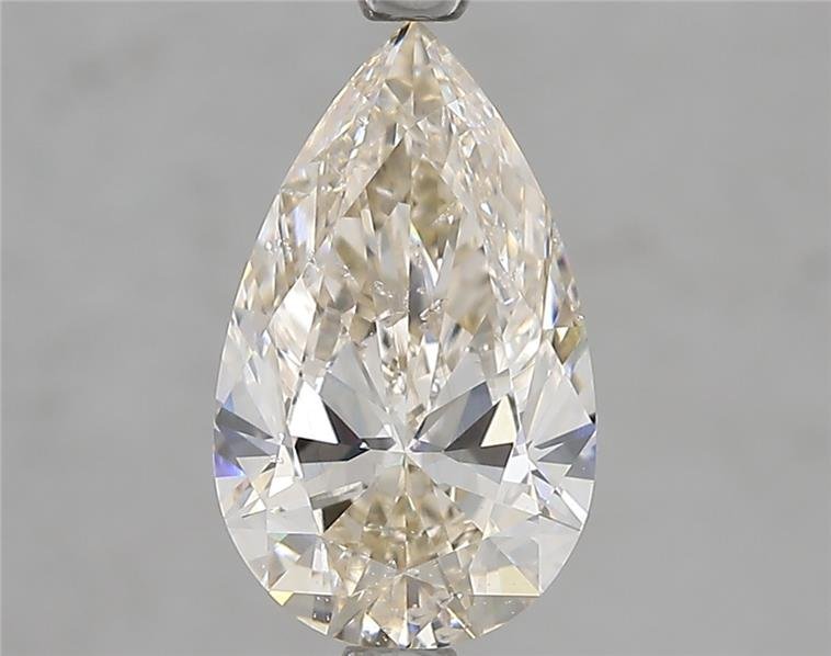 2.01ct J SI1 Rare Carat Ideal Cut Pear Diamond